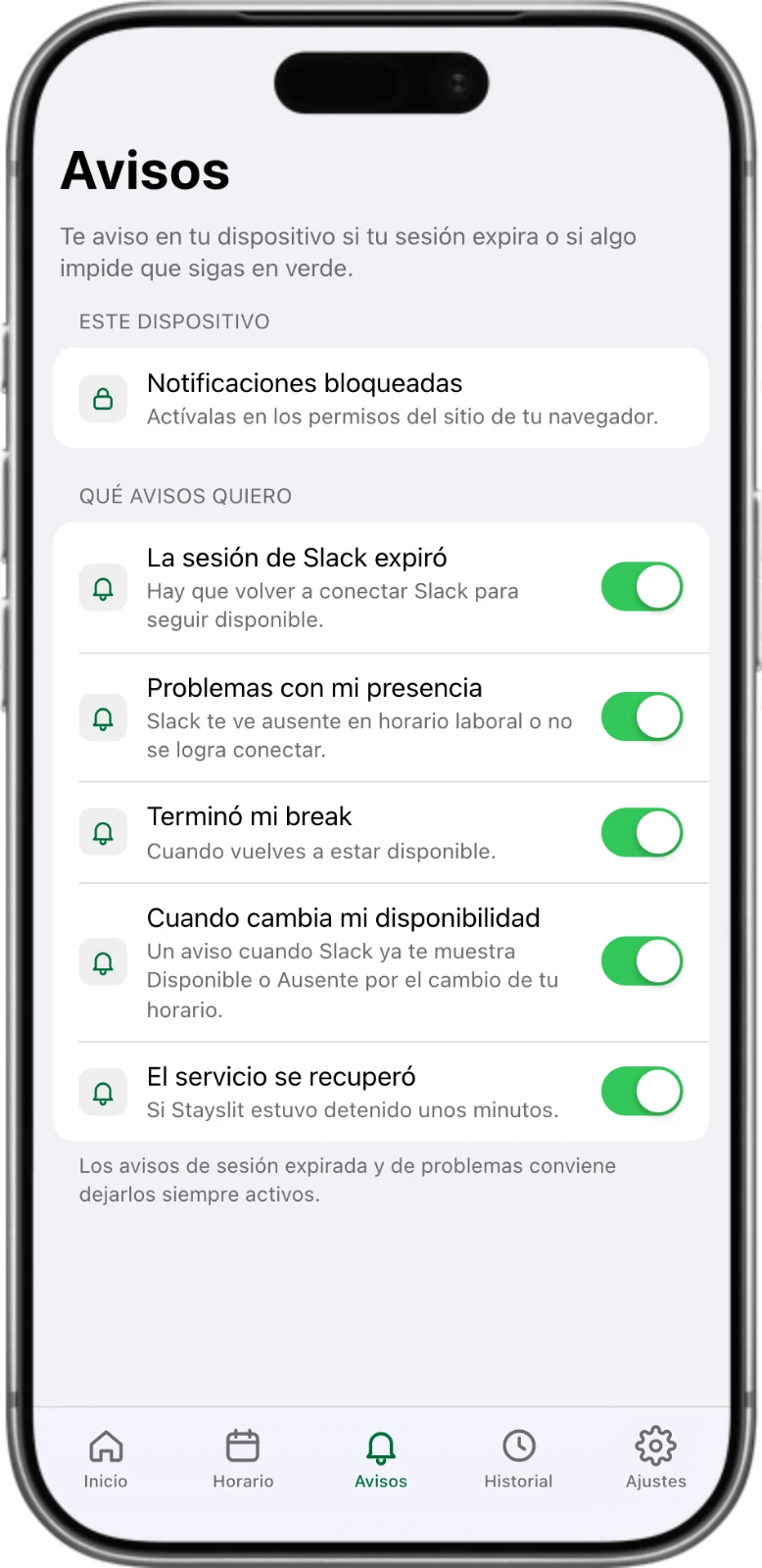 Avisos
