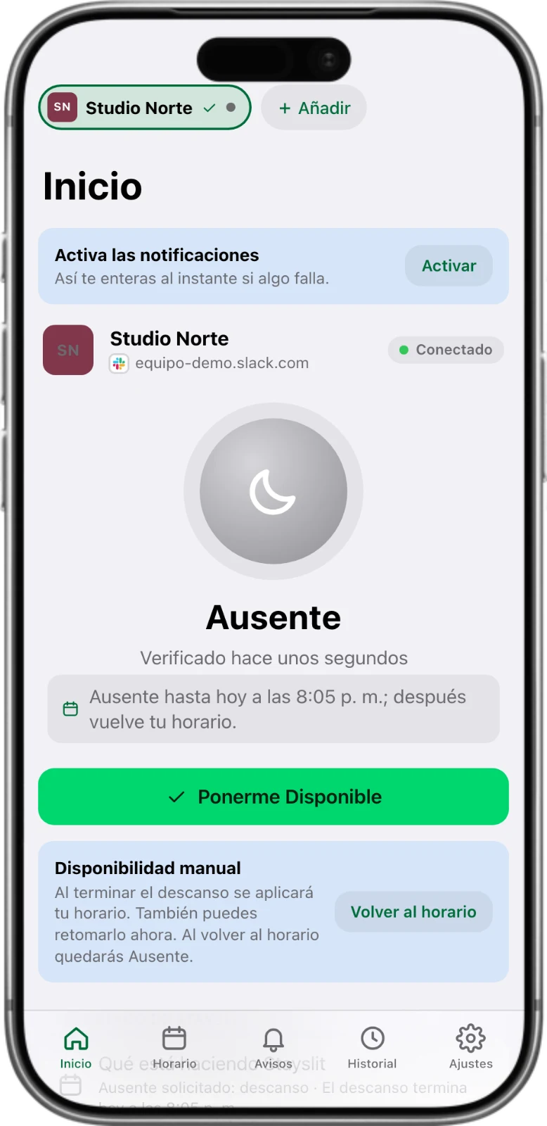 Ausente